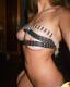 bondage borchiato